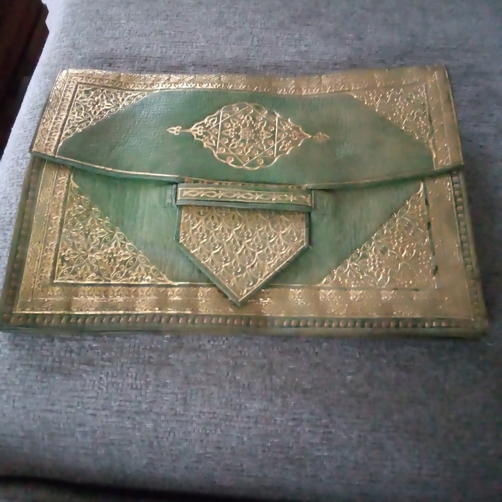 Leather Clutch Purse